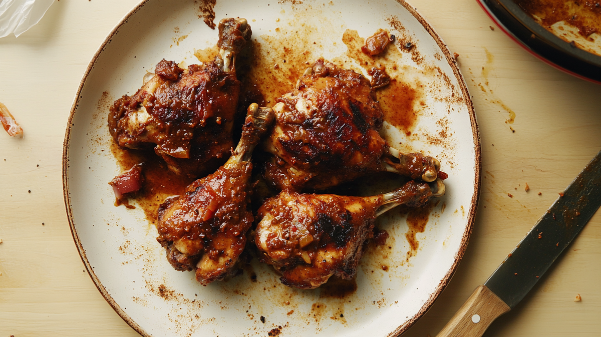 Sticky Harissa Chicken