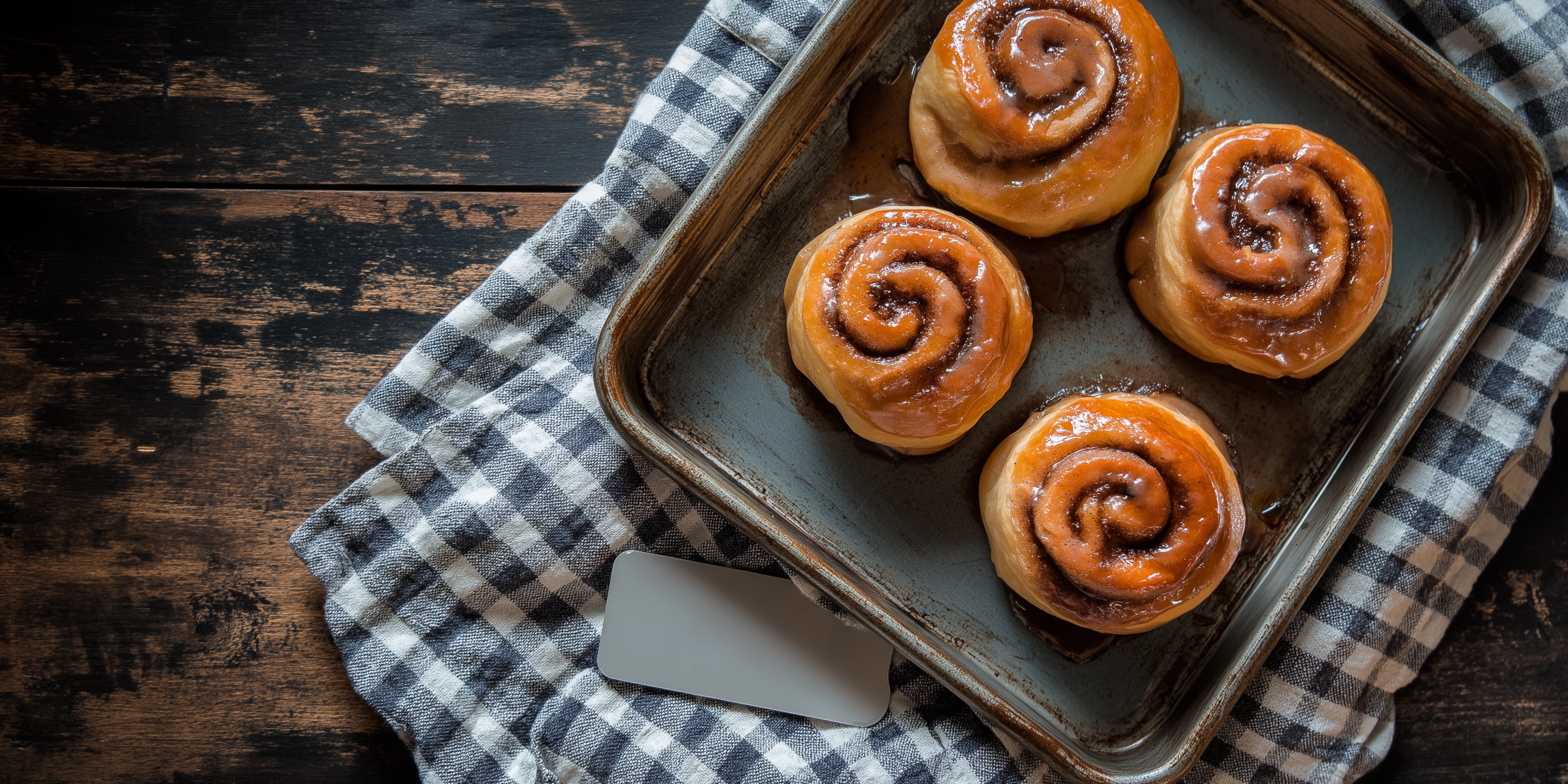 Sticky Maple Cinnamon Rolls