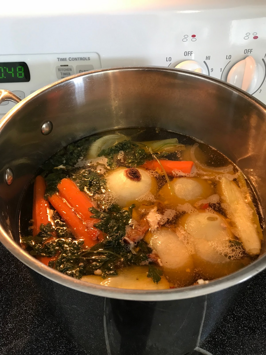 UMAMI Pressure Cooker Chicken Stock - Collected Foods