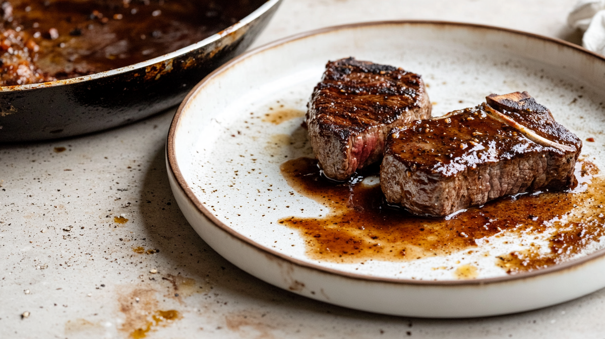 Umami Pan Sauce for Steaks & Chops