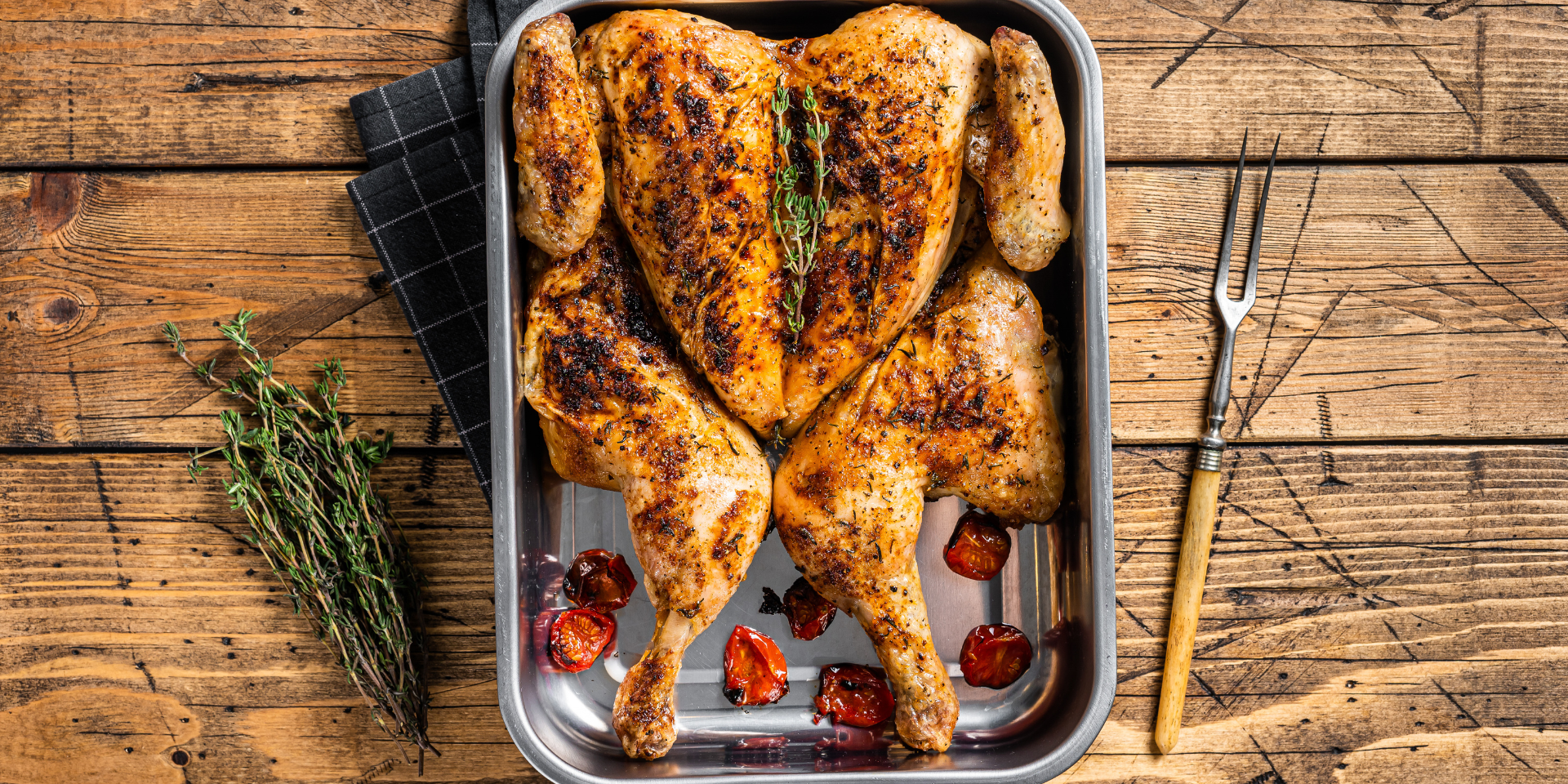 Umami Spatchcocked (Butterflied) Roast Chicken