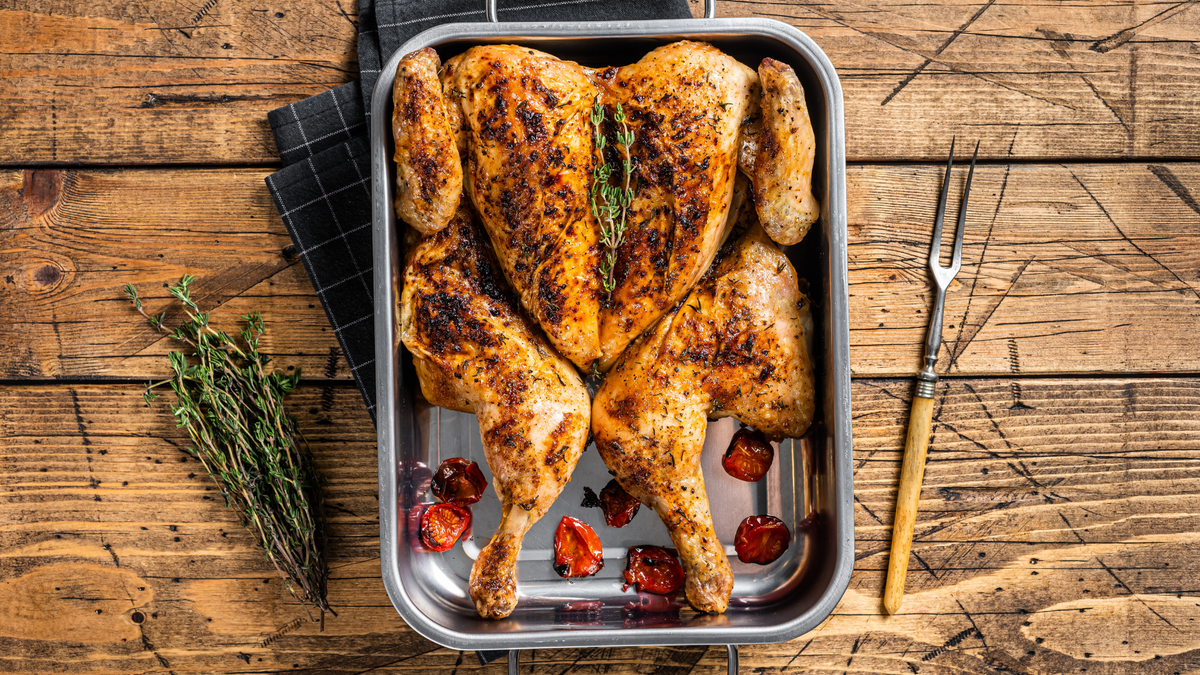 Umami Spatchcocked (Butterflied) Roast Chicken