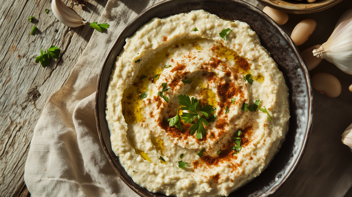 White Bean Dip with Tuscan Seasoning