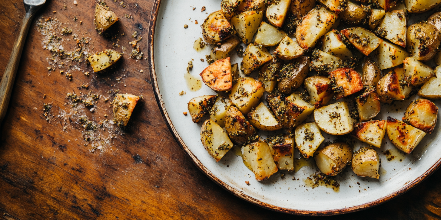 Za’atar Roasted Potatoes or Focaccia Topping