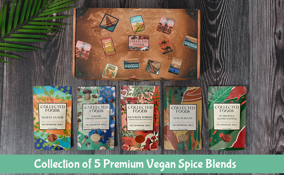 Vegan Seasoning and Spice Set