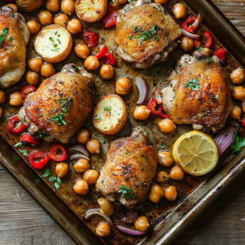 Collected Foods recipes — rustic dish promo for menu